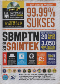 99,99 % Sukses SBMPTN Saintek