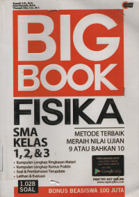 Big Book Fisika SMA Kelas 1, 2 & 3