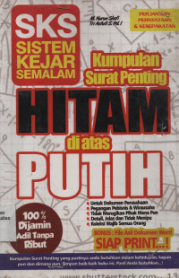 SKS Kumpulan Surat Penting Hitam Di Atas Putih