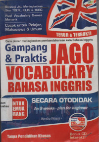 Gampang & Praktis Jago Vocabulary Bahasa Inggris