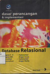 Dasar Perancangan & Implementasi Database Relasional