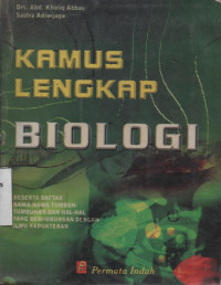 Kamus Lengkap Biologi