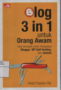 Blog 3 in 1 Untuk Orang Awam