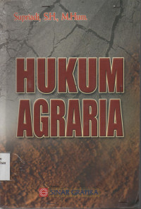 Hukum Agraria