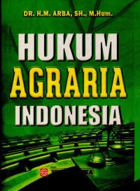 Hukum Agraria Indonesia