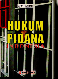 Hukum Pidana Indonesia