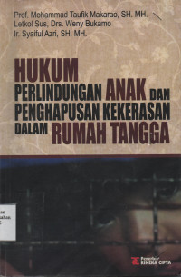 Hukum Perlindungan Anak Dan Penghapusan Kekerasan Dalam Rumah Tangga