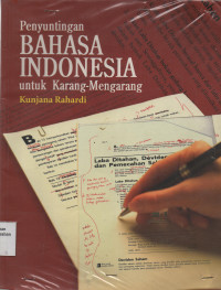 Penyuntingan Bahasa Indonesia untuk Karang - Mengarang