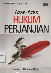 Azas-Azas Hukum Perjanjian