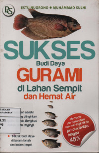 Sukses Budi Daya Gurami Di Lahan Sempit dan Hemat Air