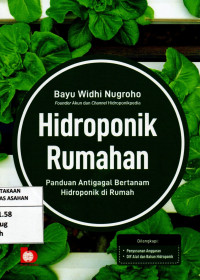Image of Hidroponik Rumahan : Panduan Antigagal Bertanam Hidroponik di Rumah