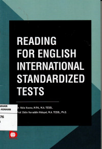Image of Reading For English International Standardized Tests